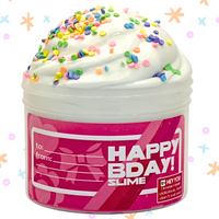 Pink Happy Birthday Slime!