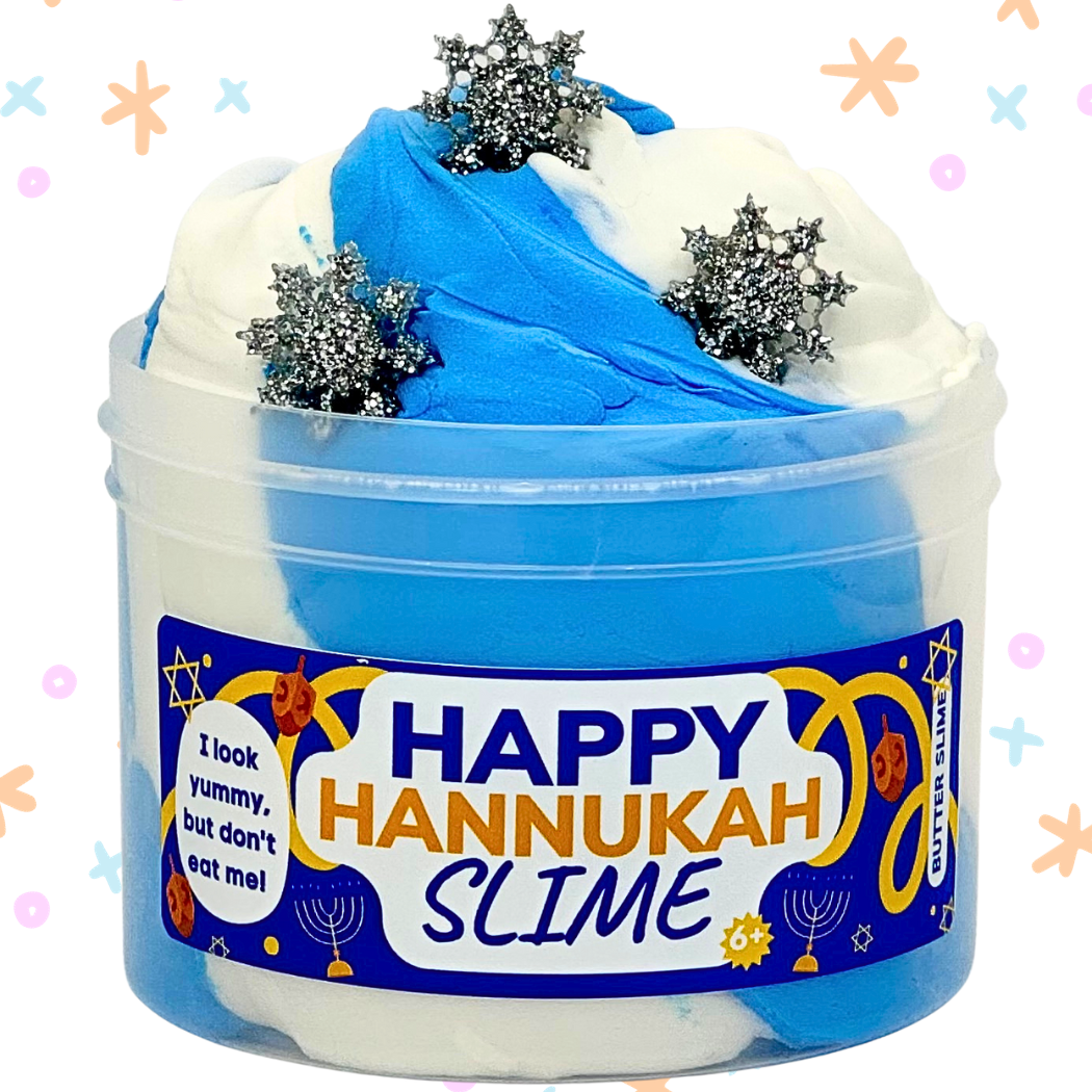 SlimeWorks  Happy Hannukah Slime