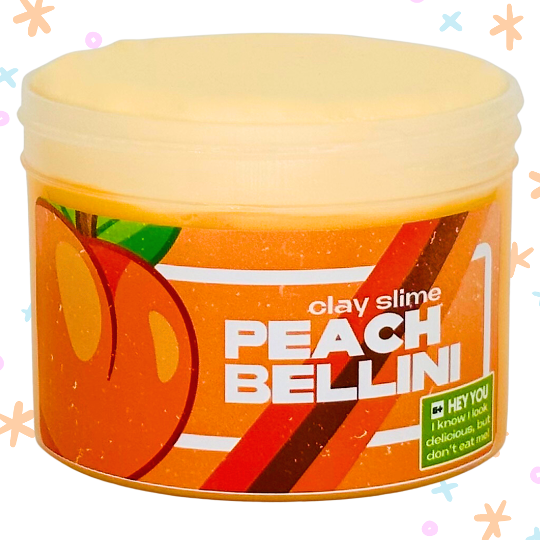 Peach Bellini Clay Slime