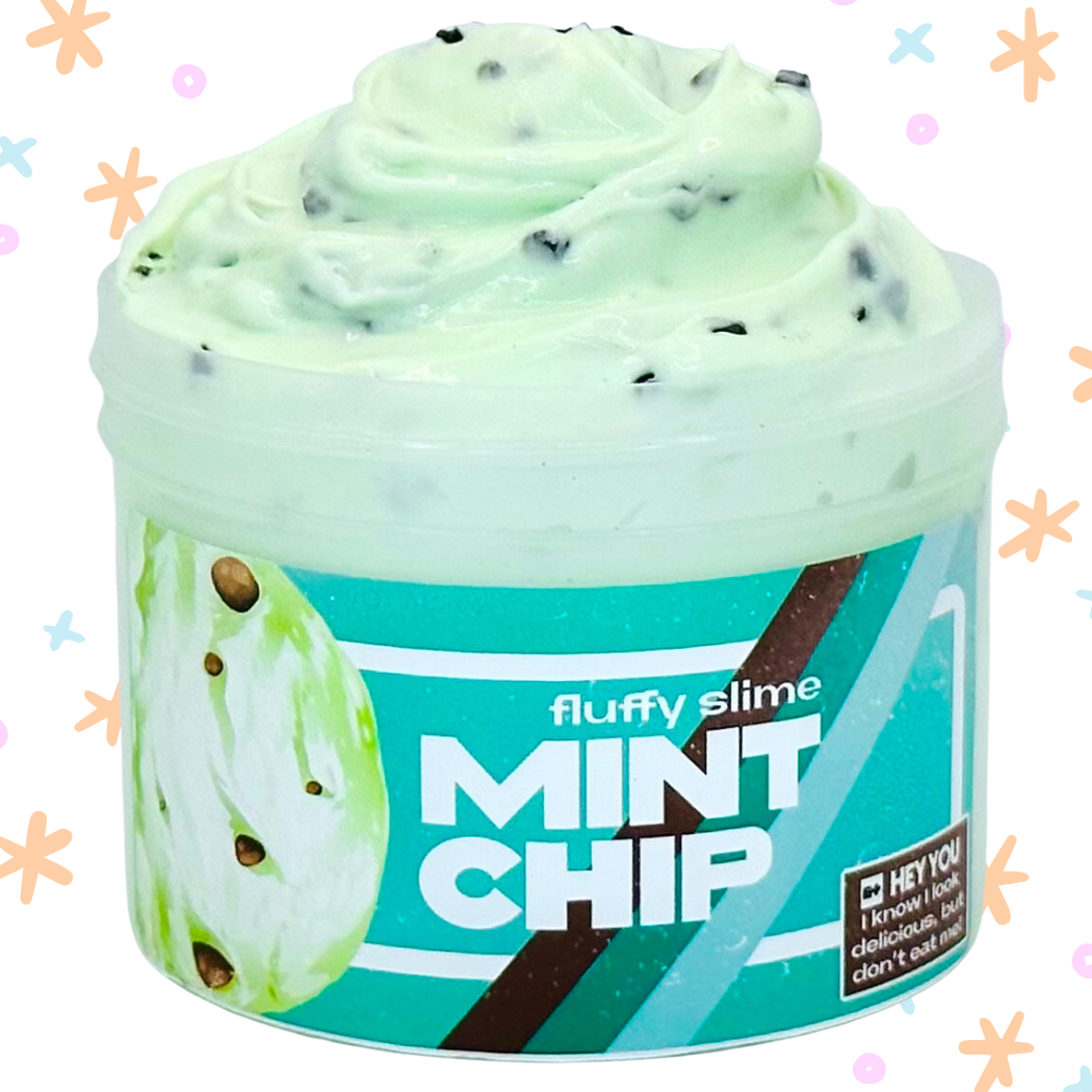 Mint Chip Fluff Slime