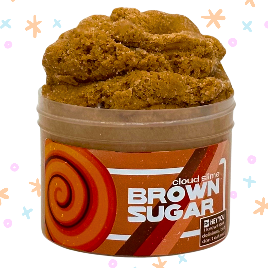 SlimeWorks  Brown Sugar Cloud Slime