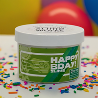 SlimeWorks  Green "Happy Birthday!" Slime