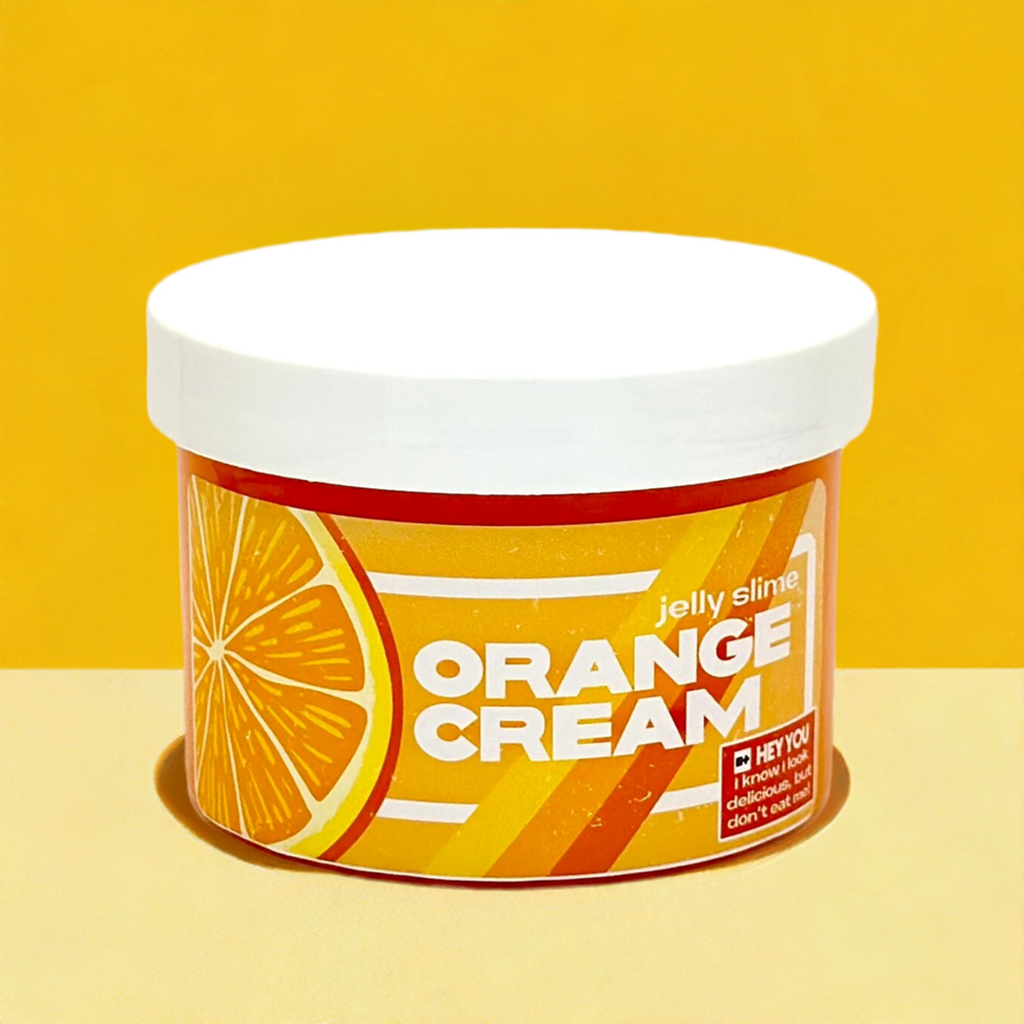 SlimeWorks  Orange Cream Jelly Slime